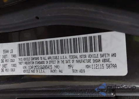 2016 Jeep Cherokee Latitude z USA, uszkodzony, nr VIN 1C4PJMCS1GW205415